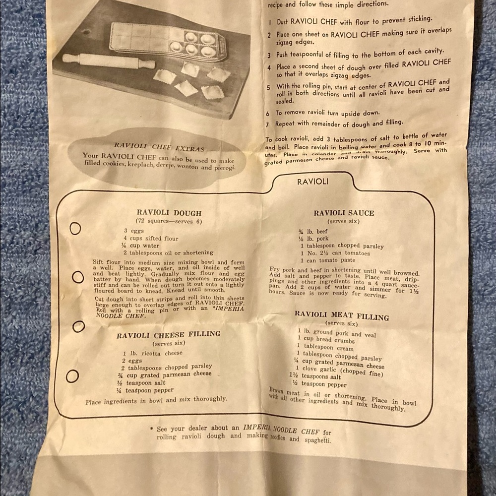 Vintage Ravioli Chef - Picture 9 of 9
